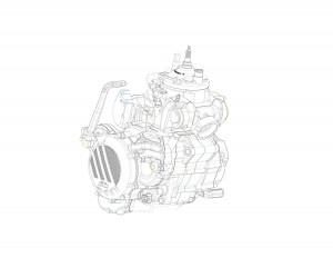 KTM EXC 2018_engine