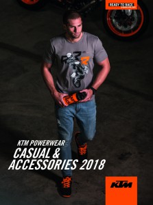 KTM PowerWear Casual and Accessories 2018 Catalog_Cover