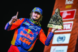 Toby Price podium Dakar 2019